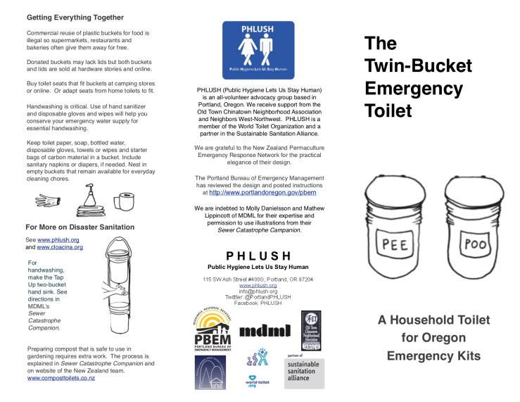 Twin-Bucket Emergency Toilet1