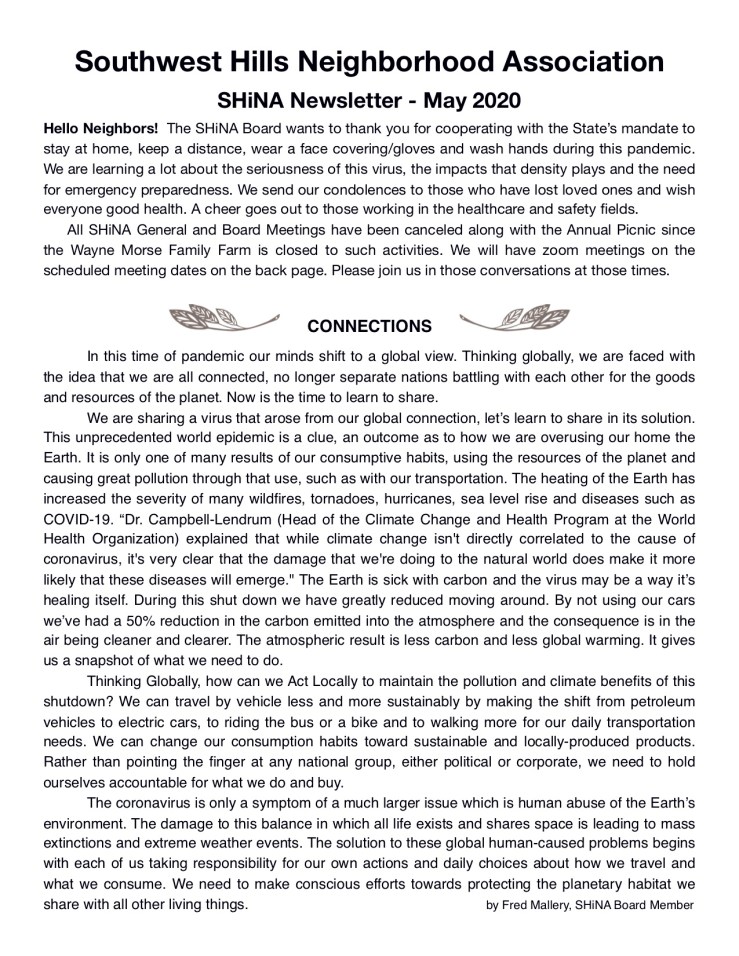 SHiNA May 2020 Newsletter11