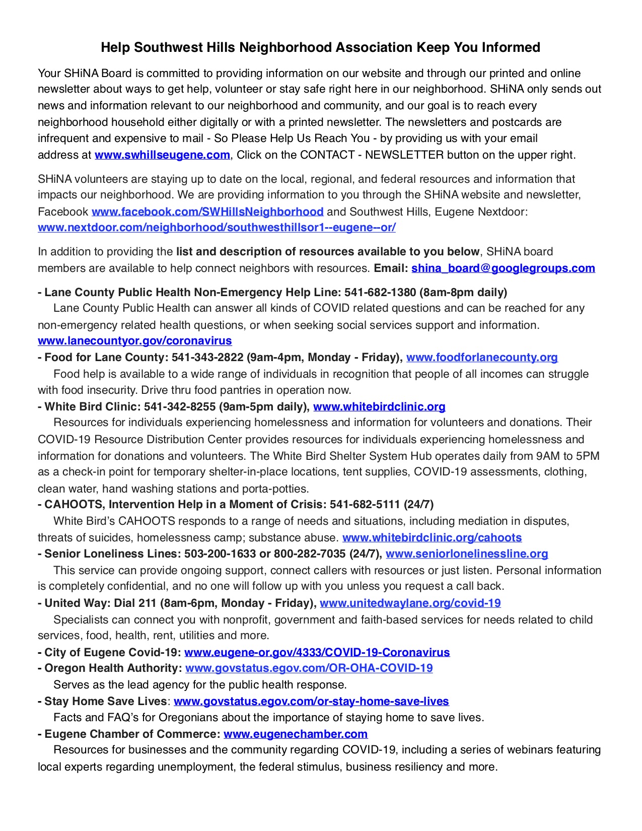 SHiNA May 2020 Newsletter33