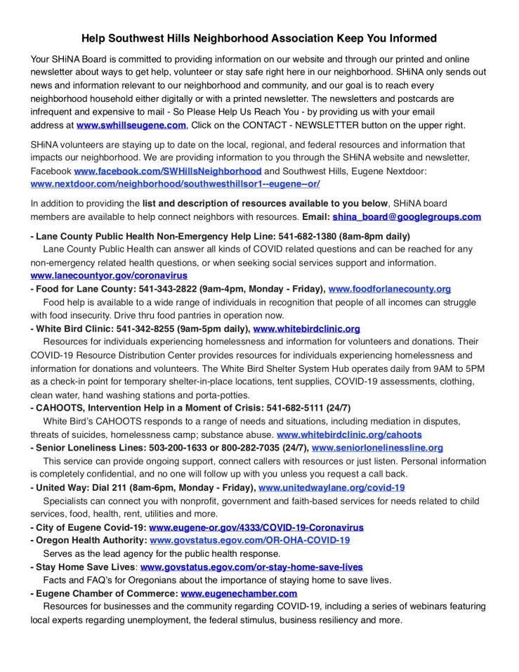 SHiNA May 2020 Newsletter33