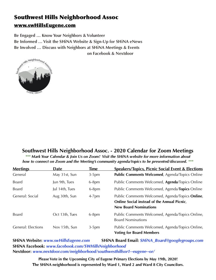 SHiNA May 2020 Newsletter44