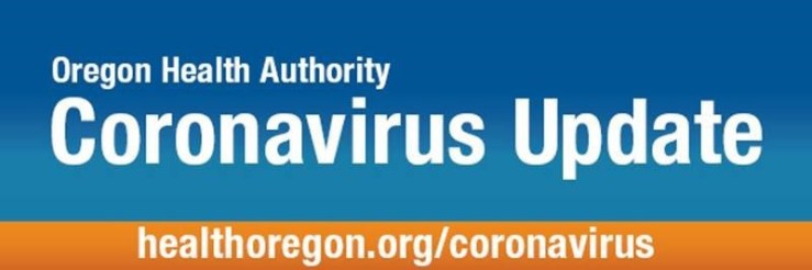 Oregon Health Authority CoronaVirus Update Banner